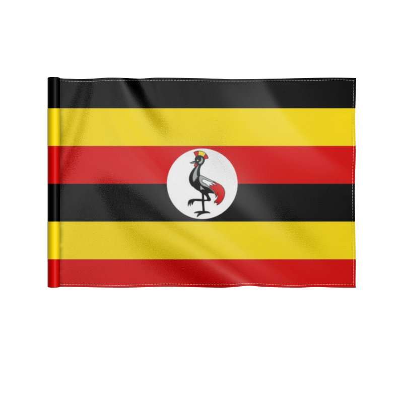 Printio Флаг 22×15 см Уганда