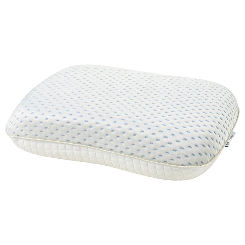 Эргономичная подушка Ikea Ramsloksmal 41x52 см, белый