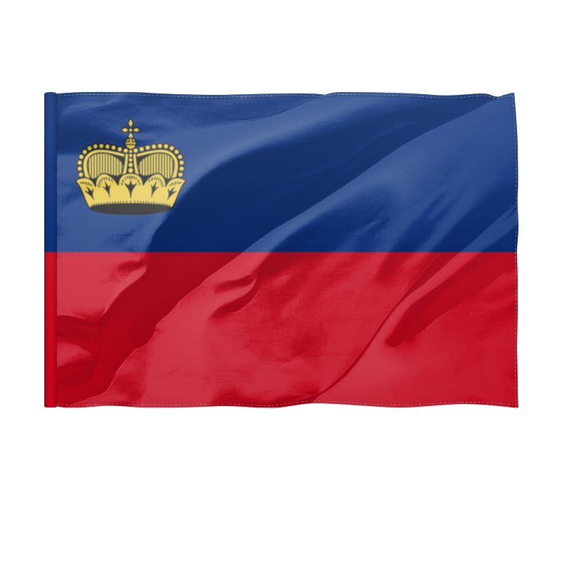 Printio Флаг 135×90 см Лихтенштейн